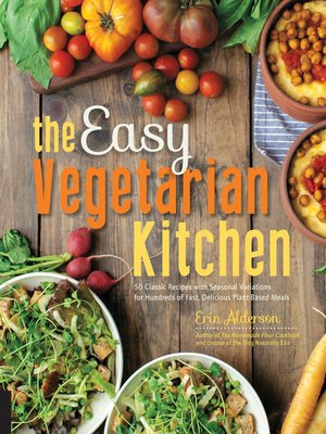 cover image of The Easy Vegetarian Kitchen